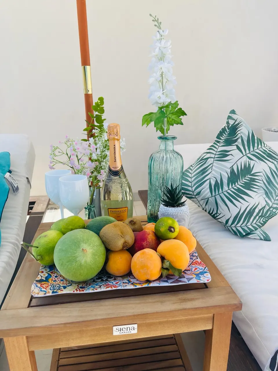 Fresh fruit to welcome you